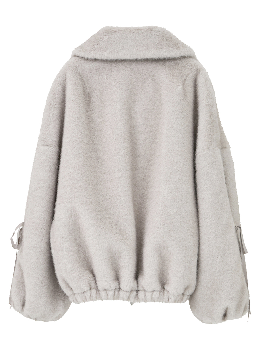 エコファーブルゾン 詳細画像 クロ 2