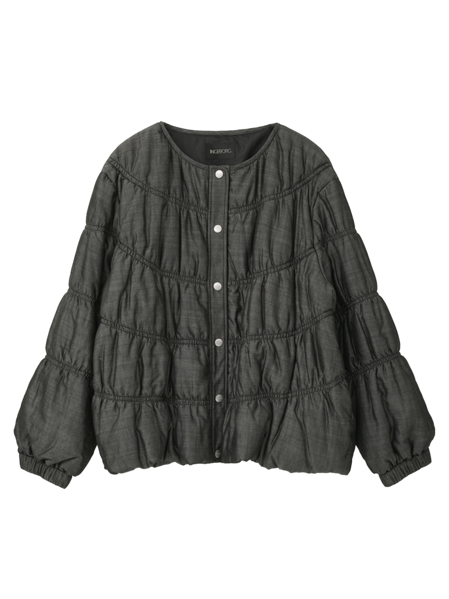 シャーリングブルゾン 詳細画像 クロ 1