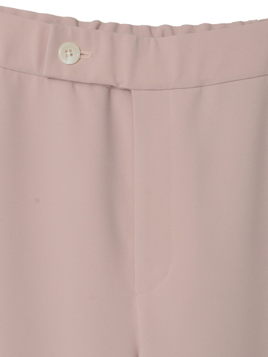 パール調釦アクセントワイドパンツ 詳細画像 ブラウン 3