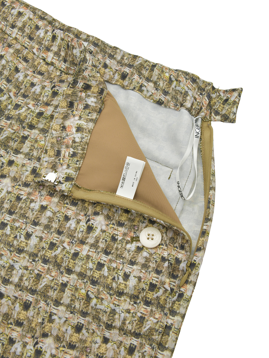 リントンフラワーpt.ワイドパンツ 詳細画像 ベージュ 6