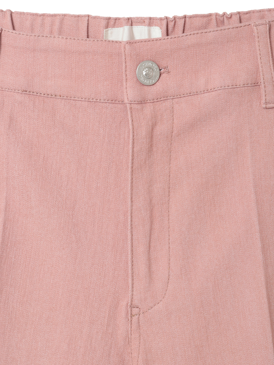 カメリア刺繍デニムパンツ 詳細画像 クロ 3