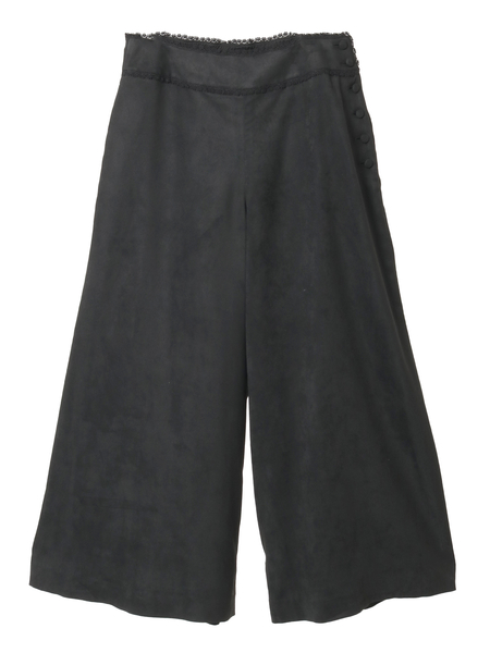 エコスエードフレアーパンツ