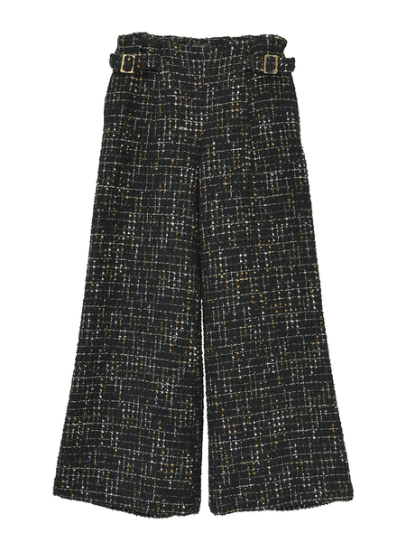 カナーレツイードワイドパンツ