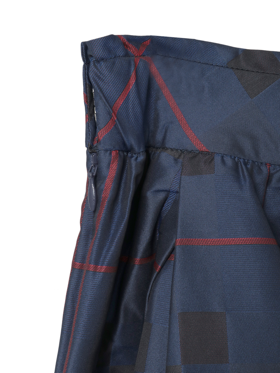 タフタタータンチェックスカート 詳細画像 ブラウン 4