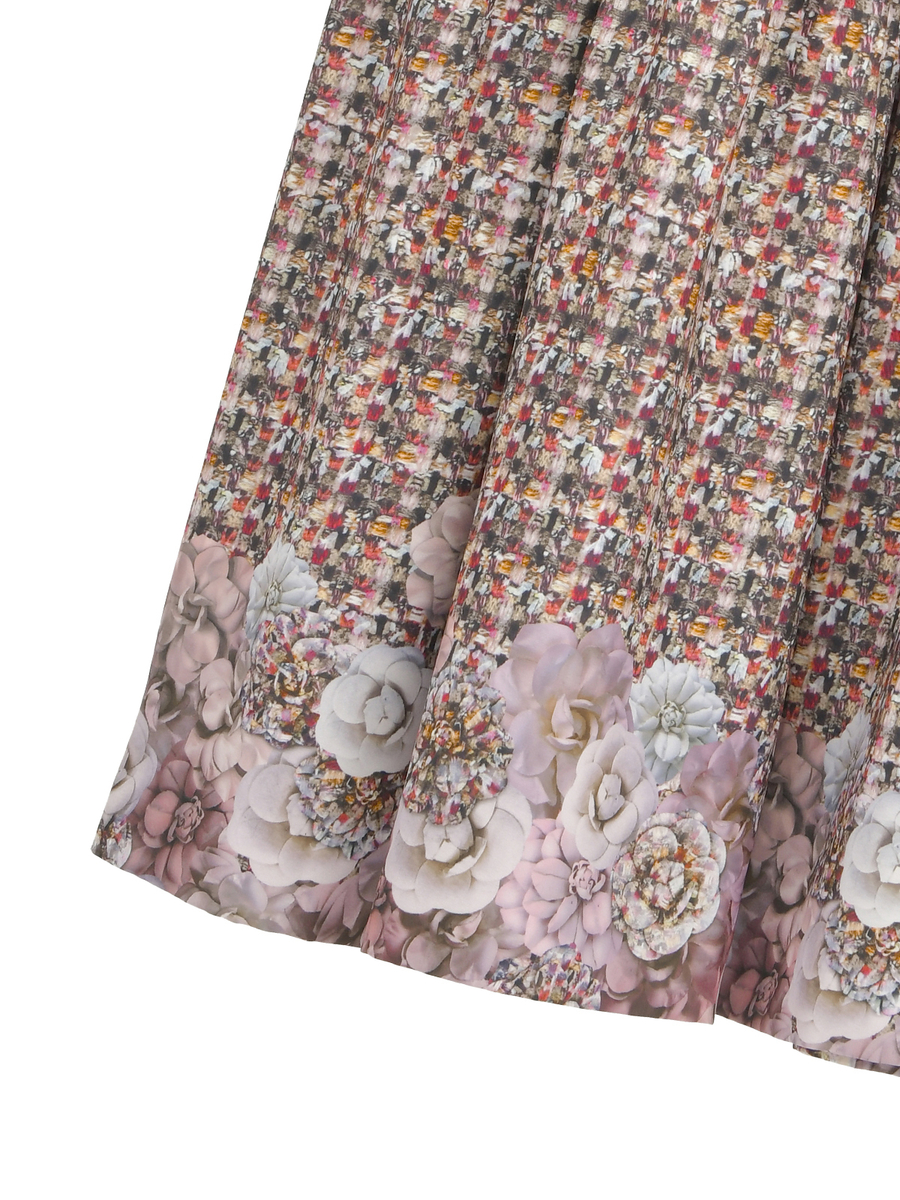 リントンフラワーpt.ティアードスカート 詳細画像 ピンク 4