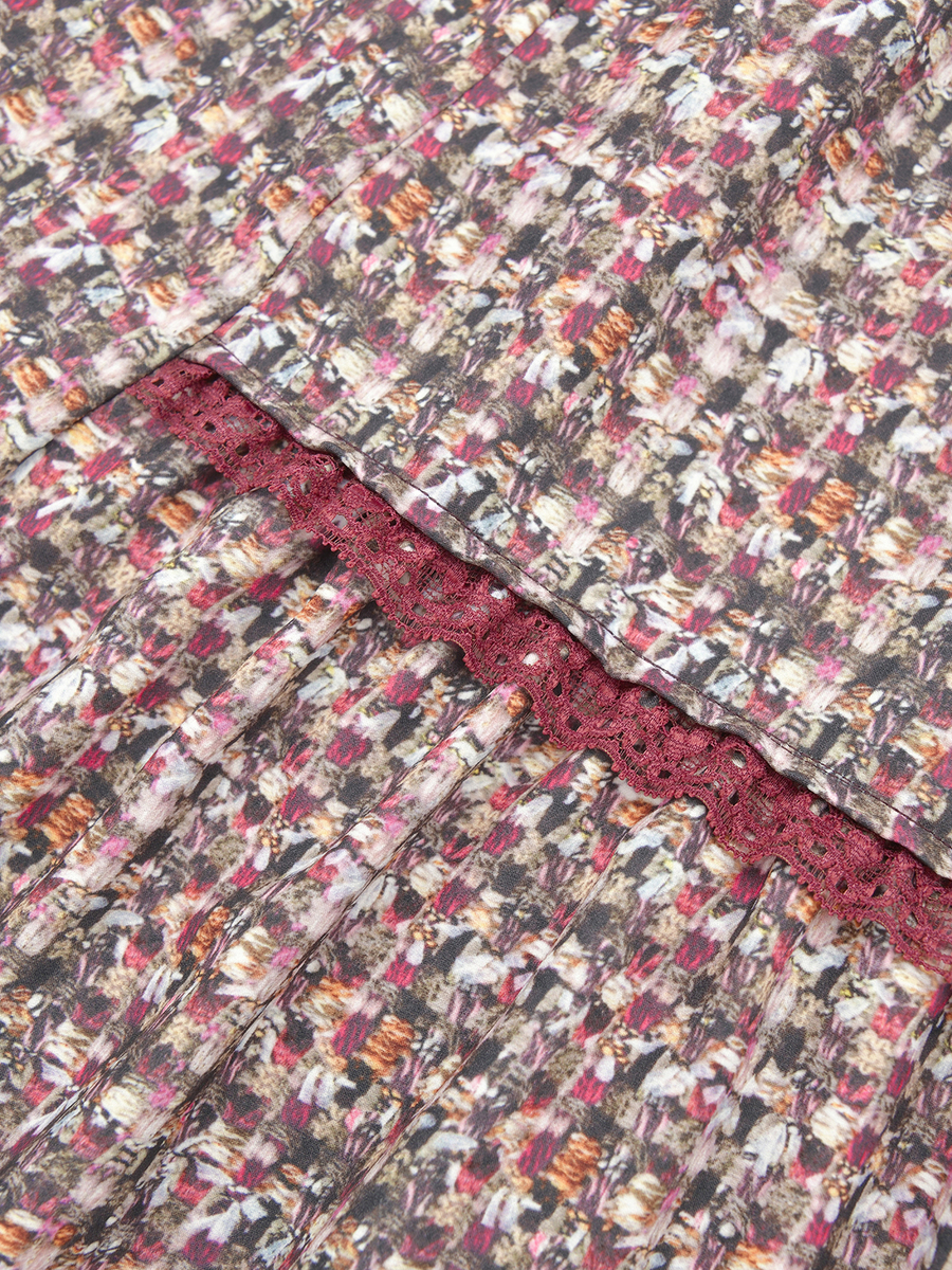 リントンフラワーpt.ティアードスカート 詳細画像 ピンク 7