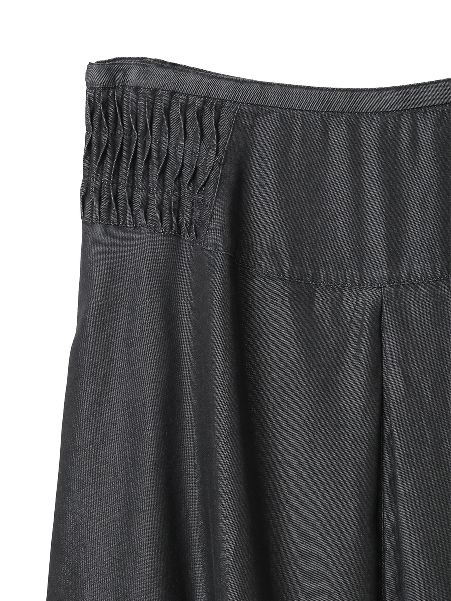 テンセルデニムボックスタックスカート 詳細画像 インディゴ 3