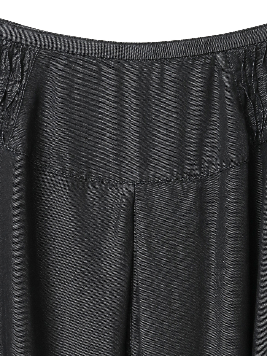 テンセルデニムボックスタックスカート 詳細画像 インディゴ 4