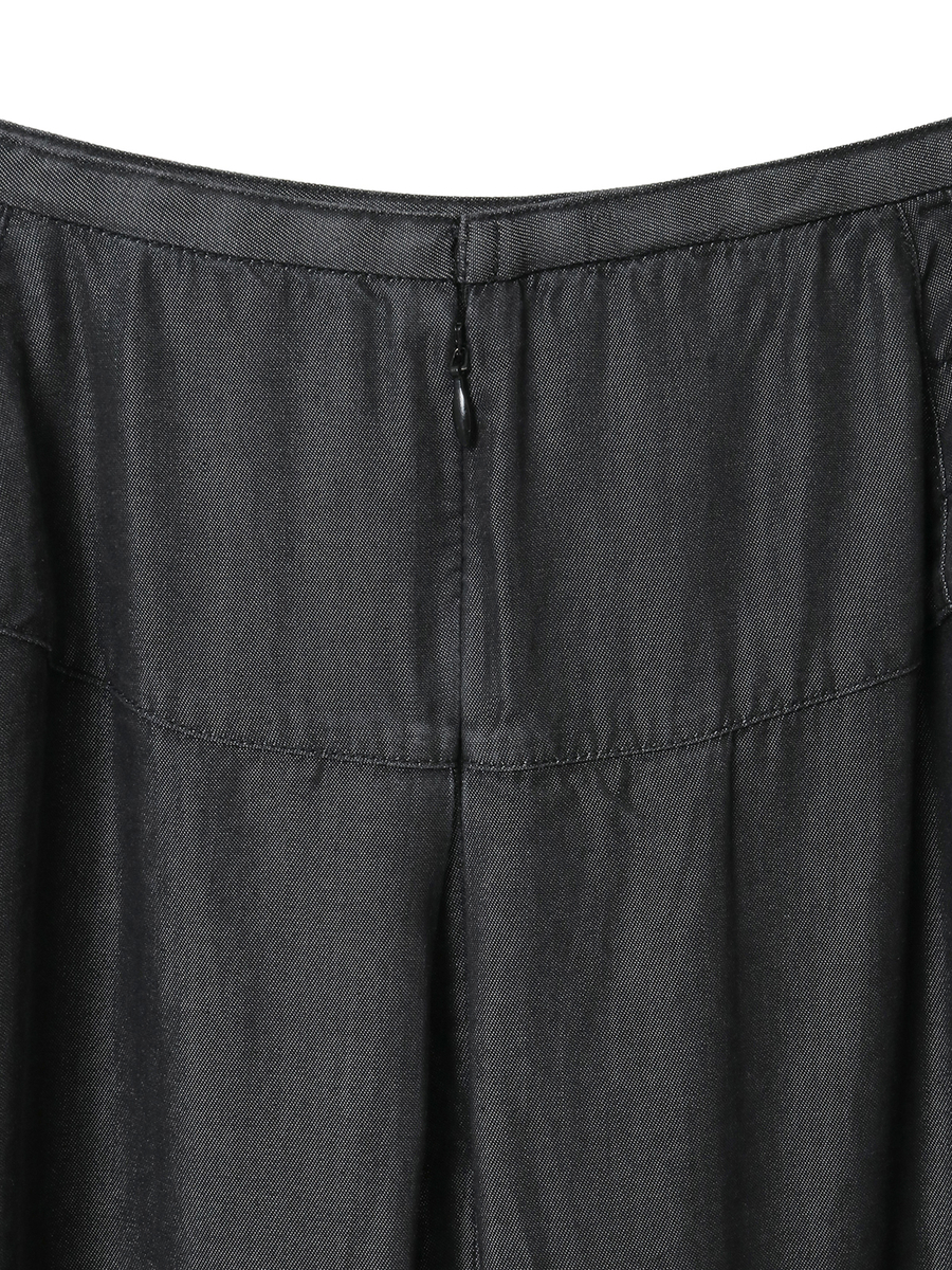 テンセルデニムボックスタックスカート 詳細画像 インディゴ 6