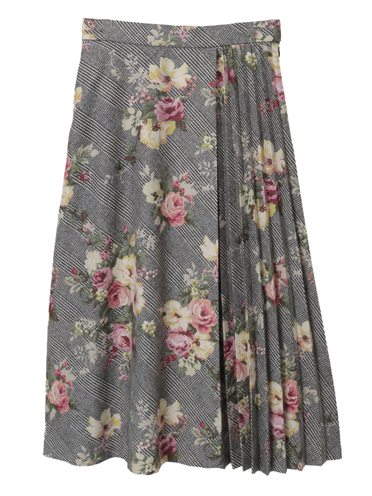 チェックブーケpt.スカート｜ピンクハウスオフィシャル