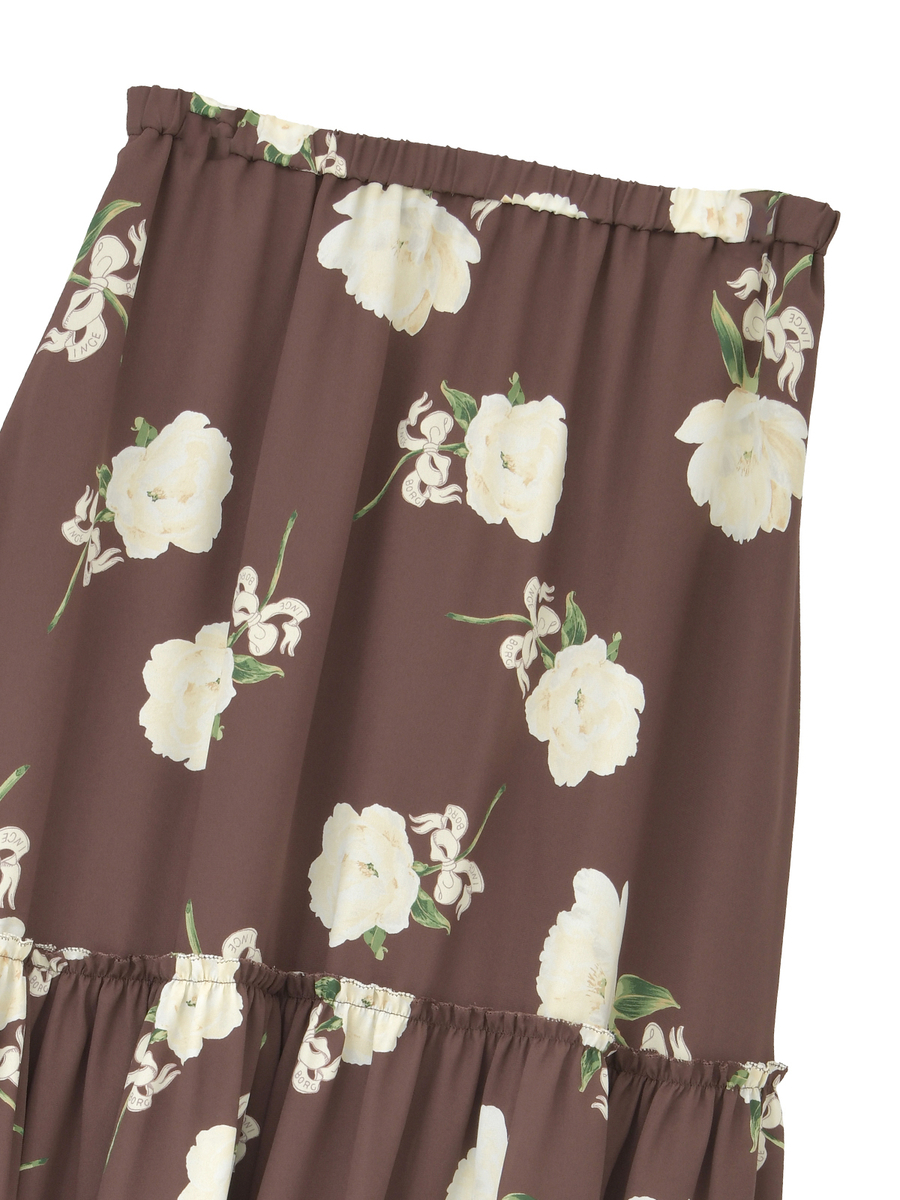 シャクヤクpt.スカート 詳細画像 レッド 3