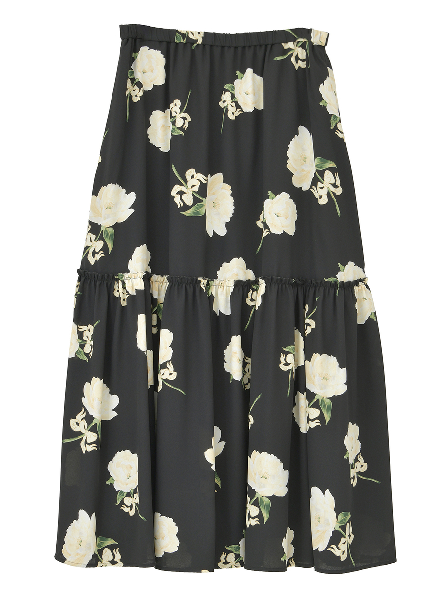 シャクヤクpt.スカート 詳細画像 クロ 1