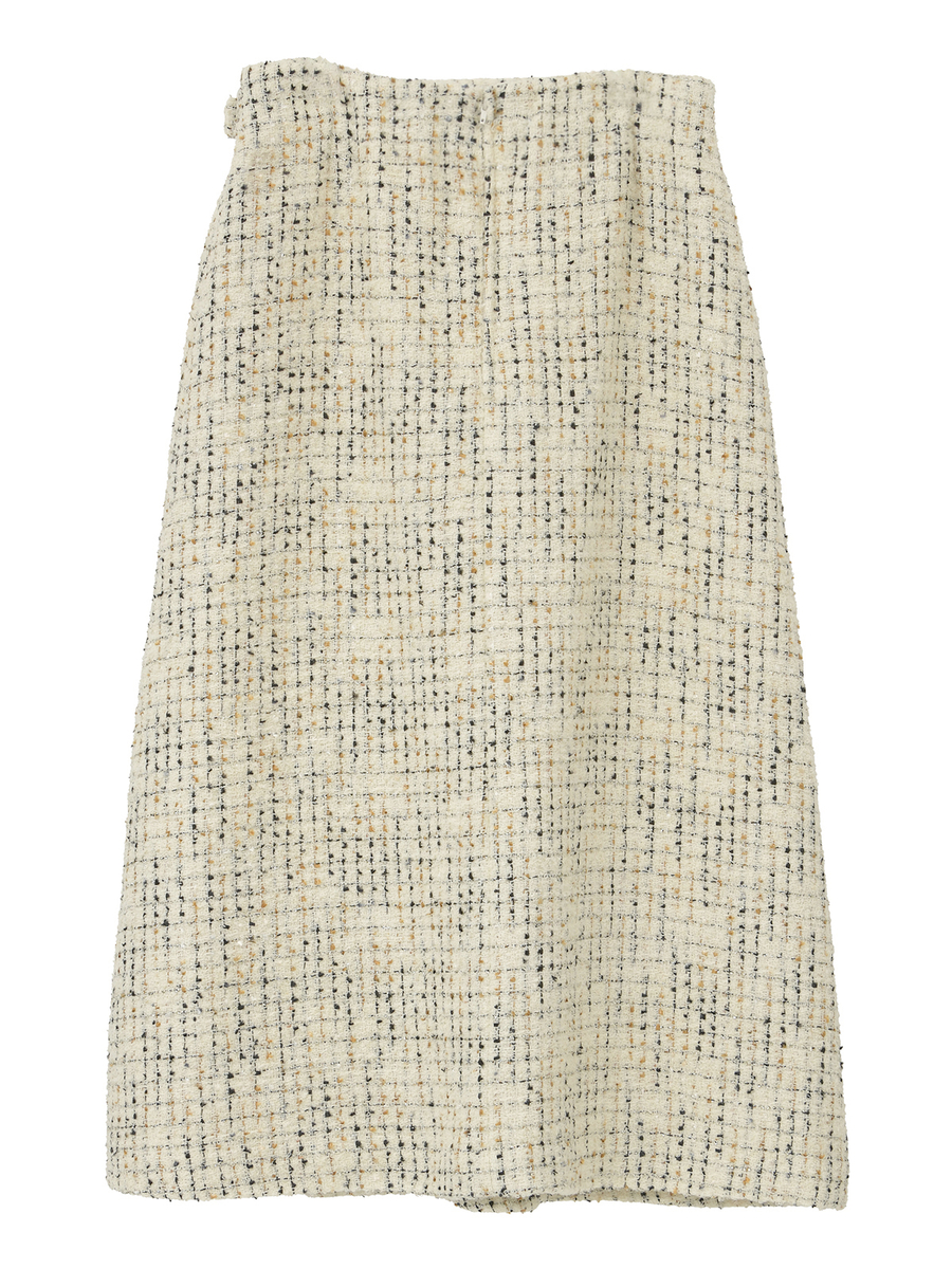 カナーレツイードスカート 詳細画像 シロ 2