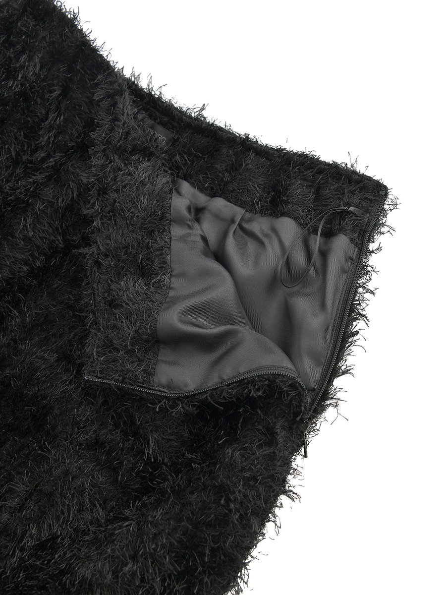 フェザージャガードスカート 詳細画像 クロ 5