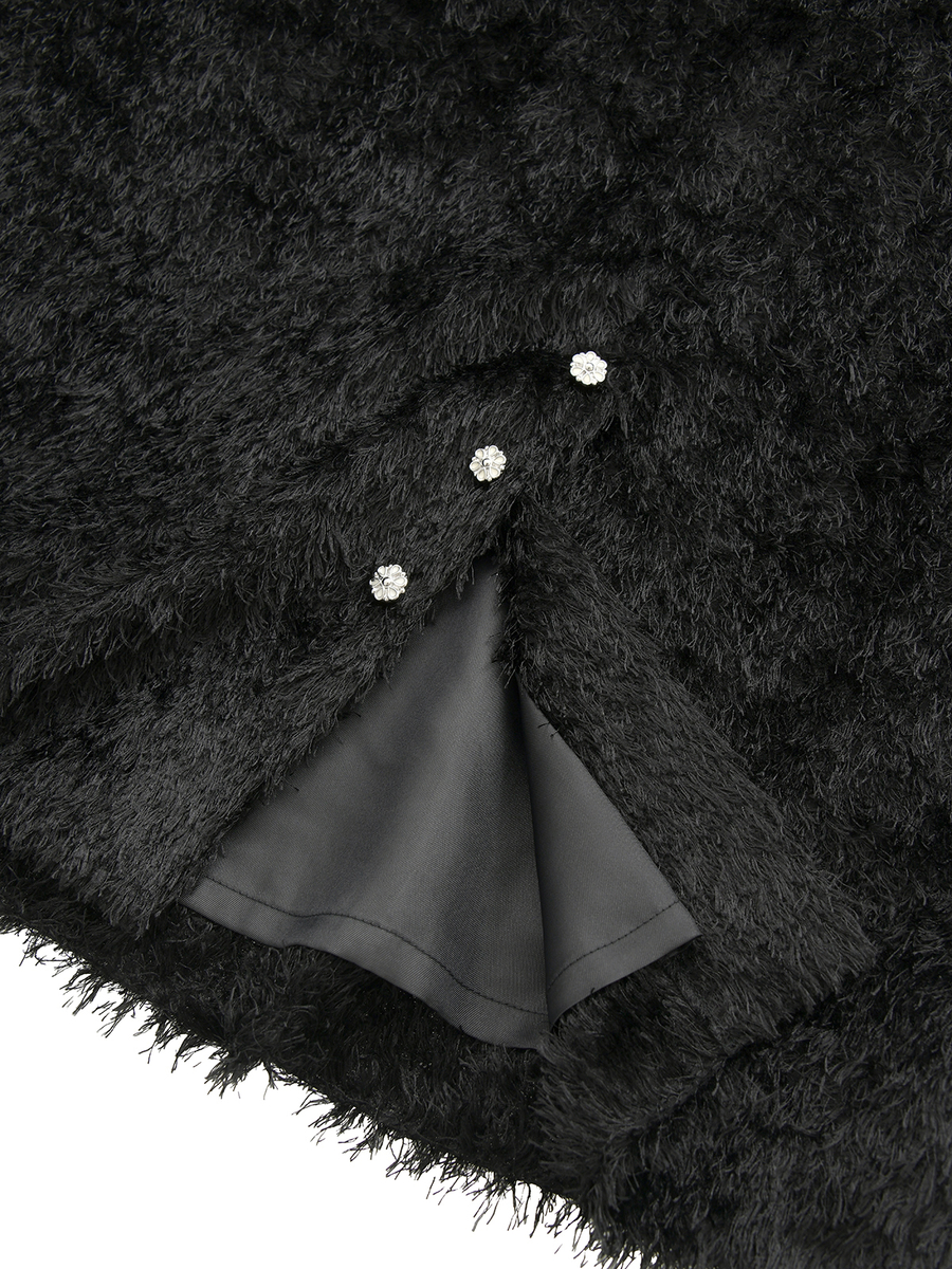 フェザージャガードスカート 詳細画像 クロ 8