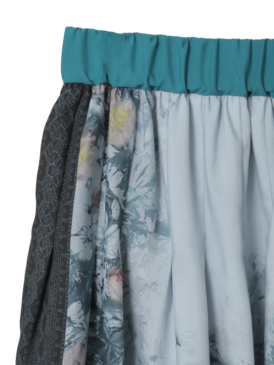 ミスティガーデンpt.スリットスカート 詳細画像 ブルー 3