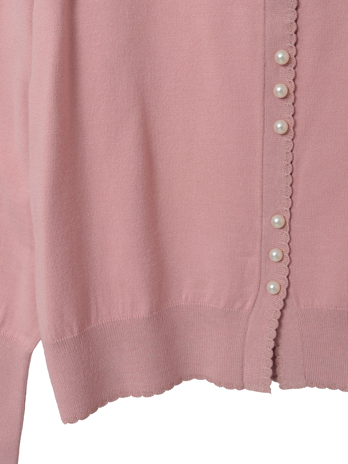 INGEBORG ピンク カーディガン FREEサイズ モチーフ付きニットカーディガン｜ピンクハウスオフィシャル