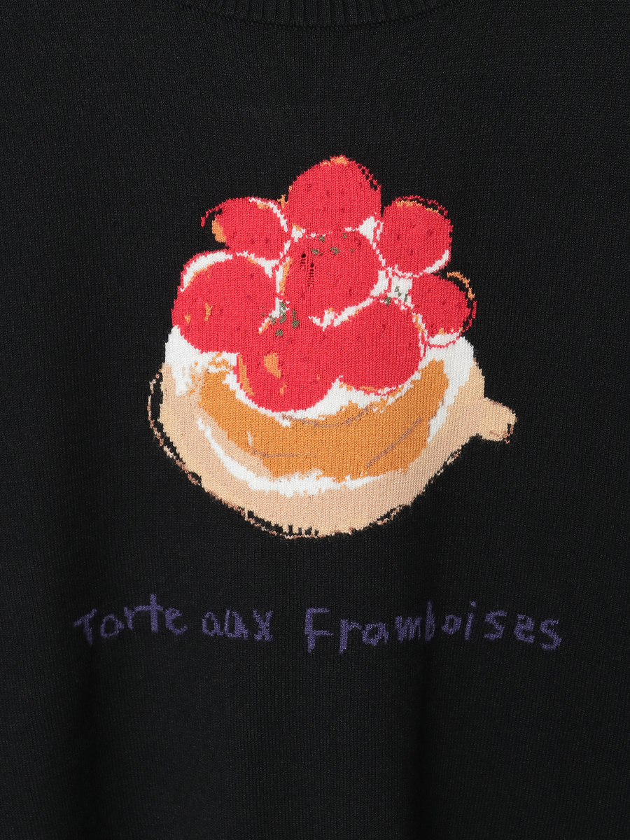 スイーツワンポイントセーター 詳細画像 コゲチャ 7