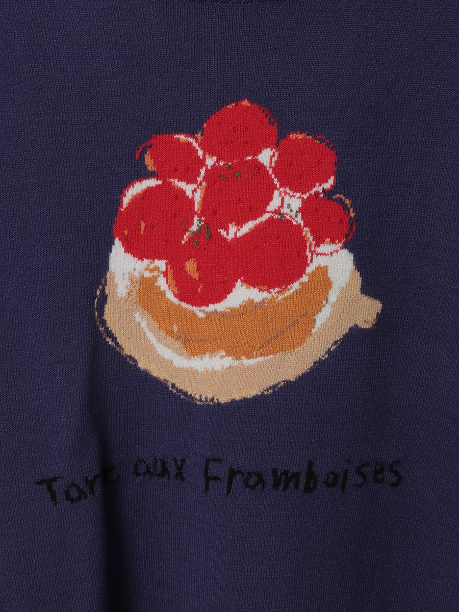 スイーツワンポイントセーター 詳細画像 コゲチャ 9