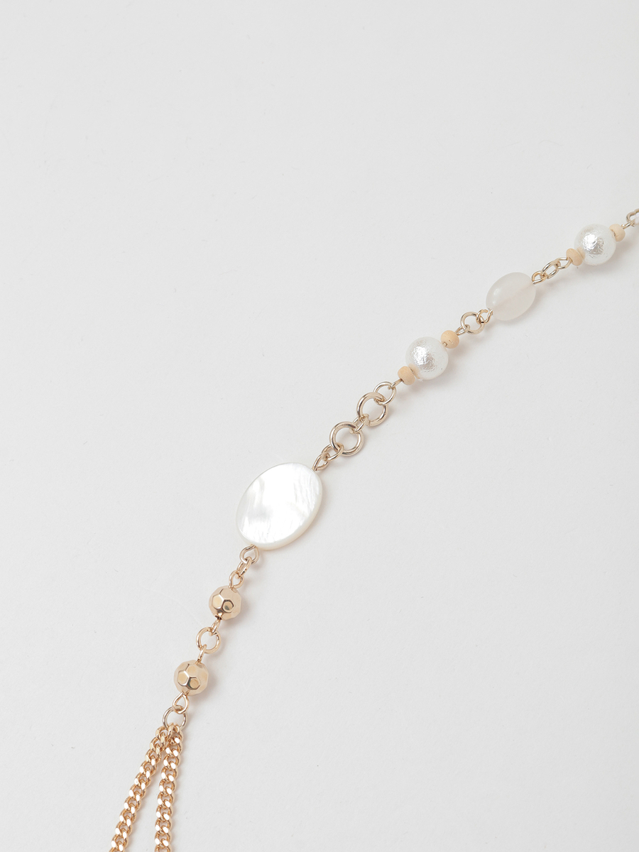 ローズアクセントネックレス 詳細画像 シルバー 8