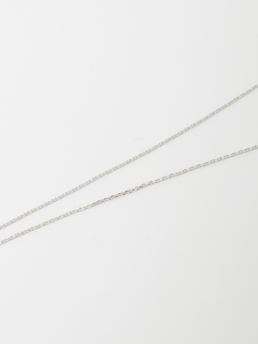 カメリア＆ナンバーチャームネックレス 詳細画像 オフ 6