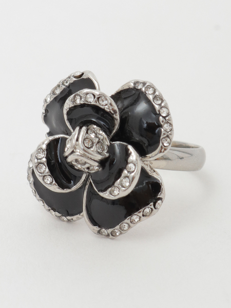 カメリアモチーフリング