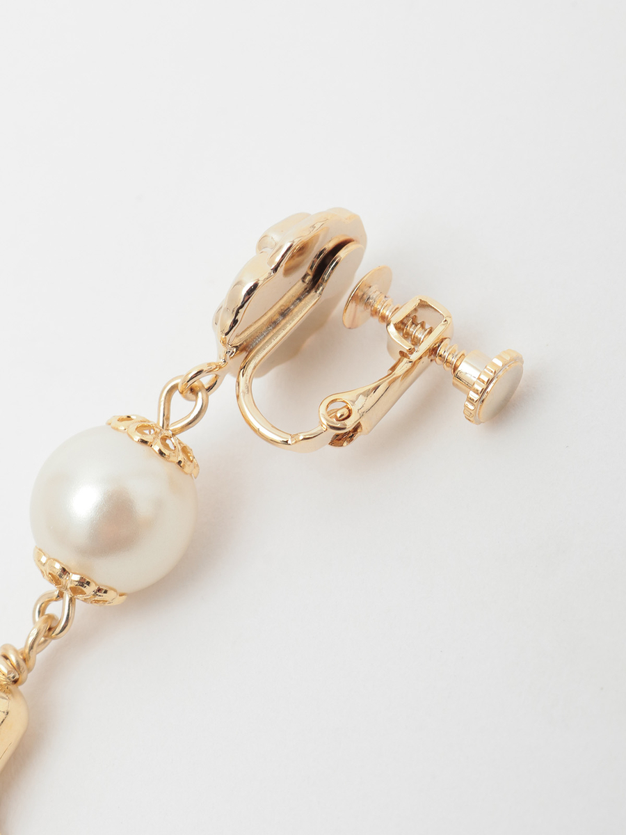 チェーンフリンジイヤリング 詳細画像 シルバー 3