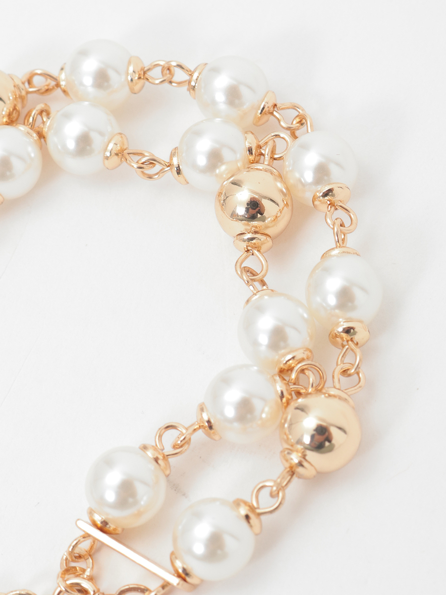 カメリアパールブレスレット 詳細画像 ブラック 3