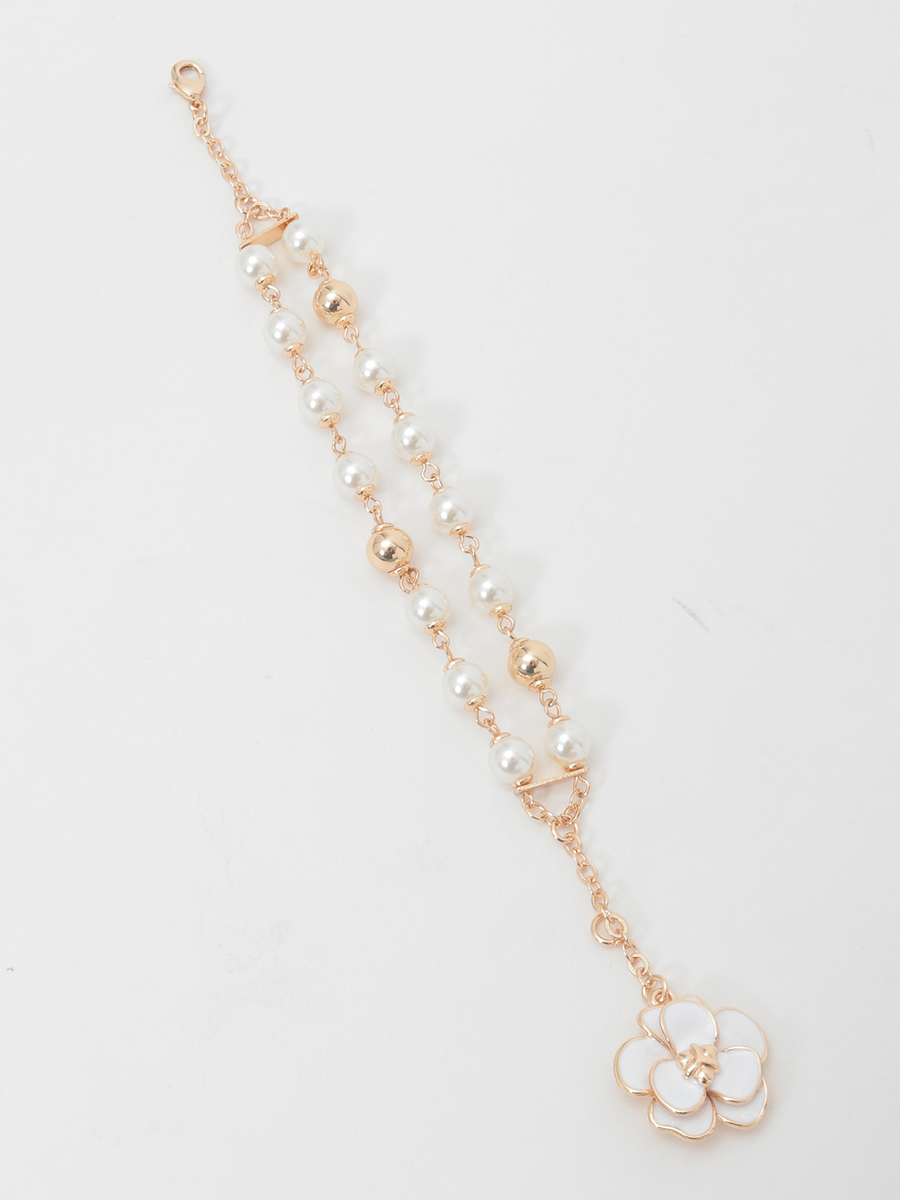 カメリアパールブレスレット 詳細画像 ブラック 4