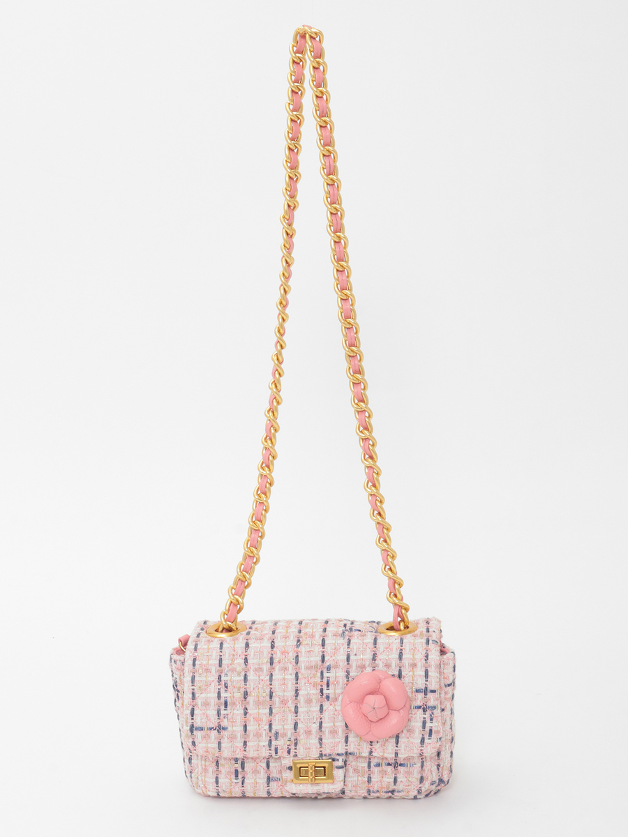 Selection of LINTON ツイードバッグ 詳細画像 ピンク 1