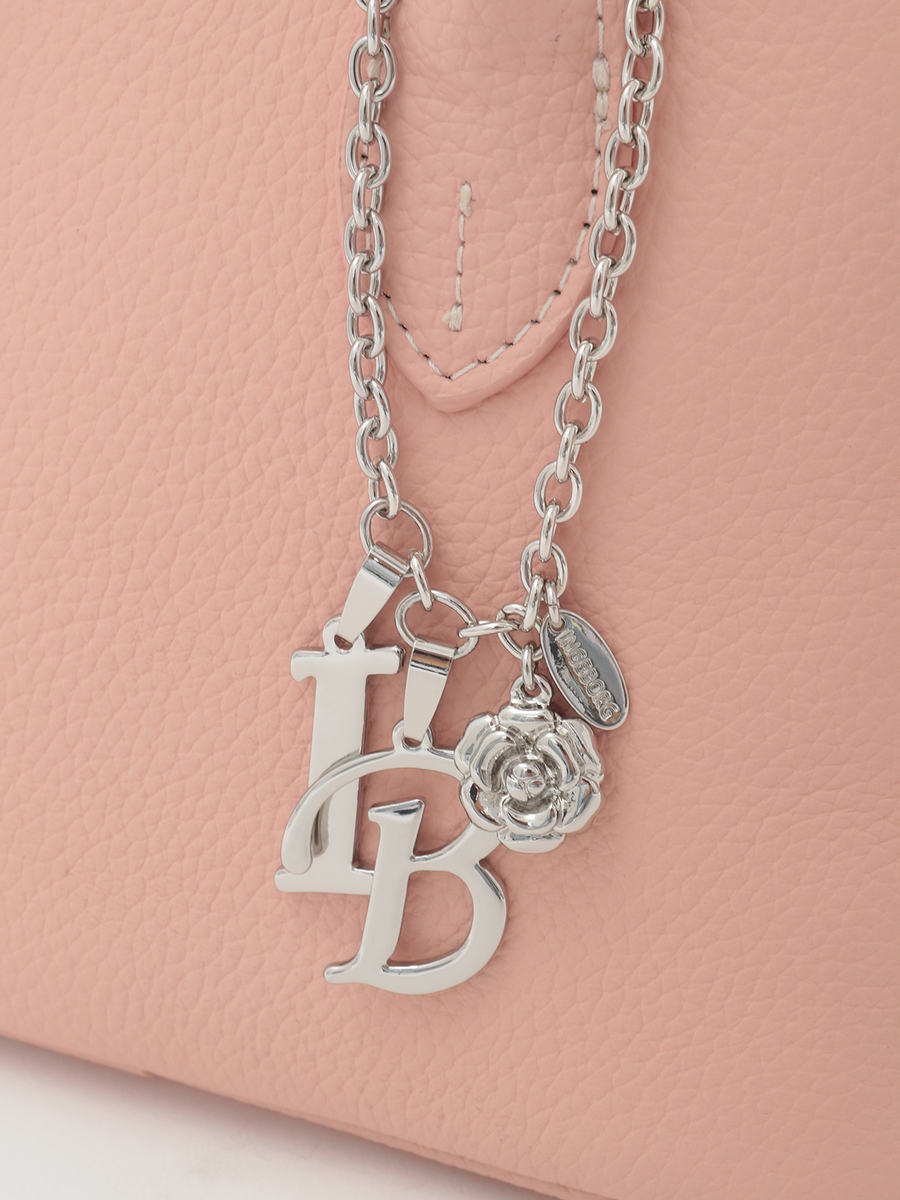 カラーレザーピンクミニバッグ 詳細画像 ピンク 7