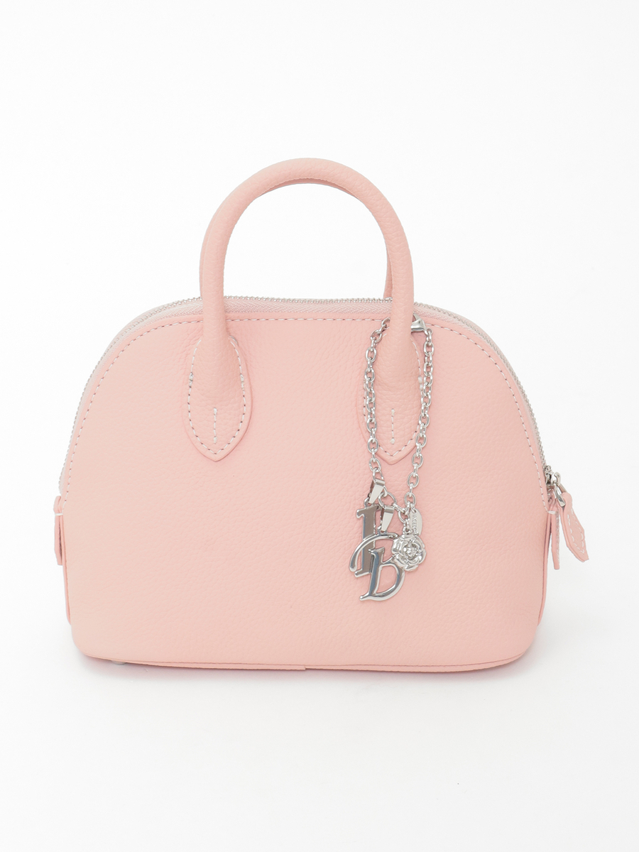 カラーレザーピンクミニバッグ 詳細画像 ピンク 1