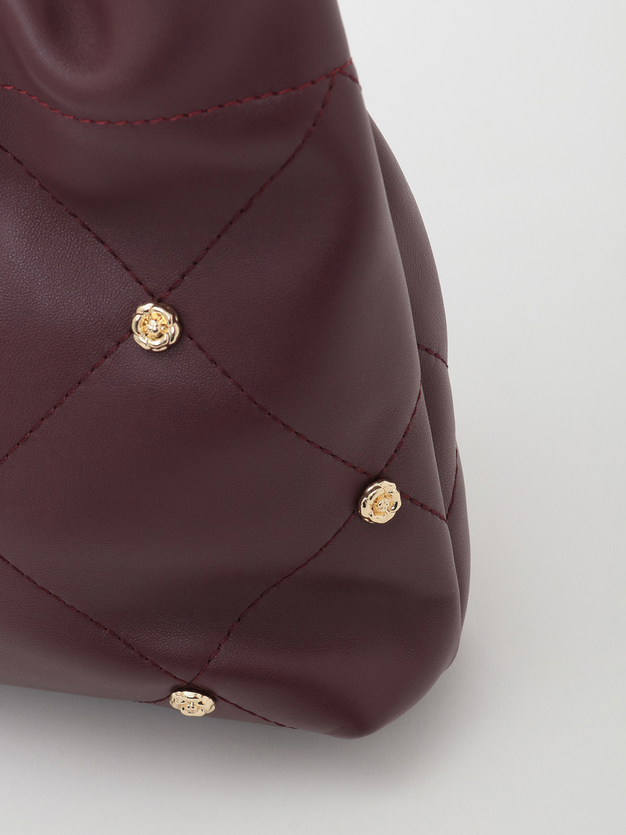 レザーキルティングバッグ 詳細画像 クロ 5