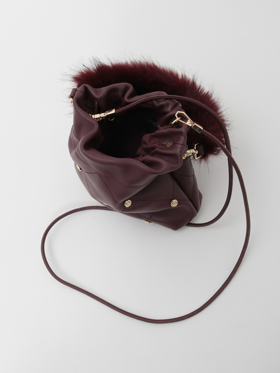 レザーキルティングバッグ 詳細画像 クロ 7