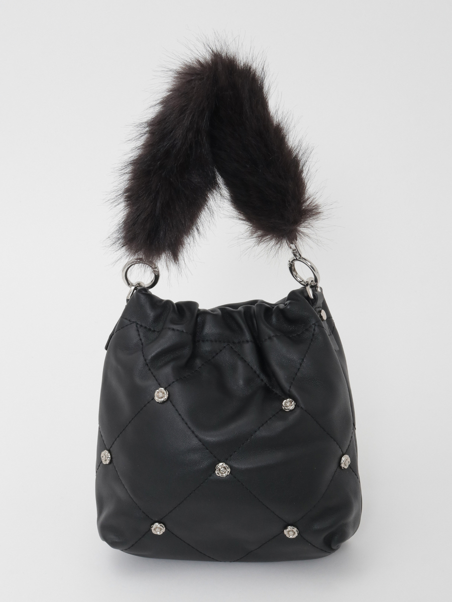 レザーキルティングバッグ 詳細画像 クロ 1