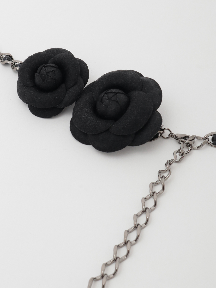 カメリアチェーンベルト 詳細画像 クロ 4