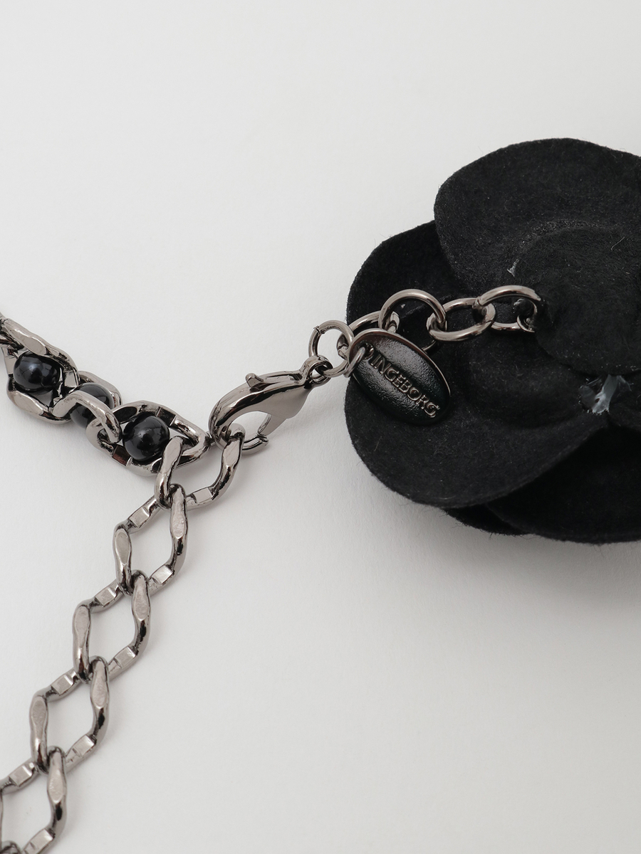 カメリアチェーンベルト 詳細画像 クロ 6