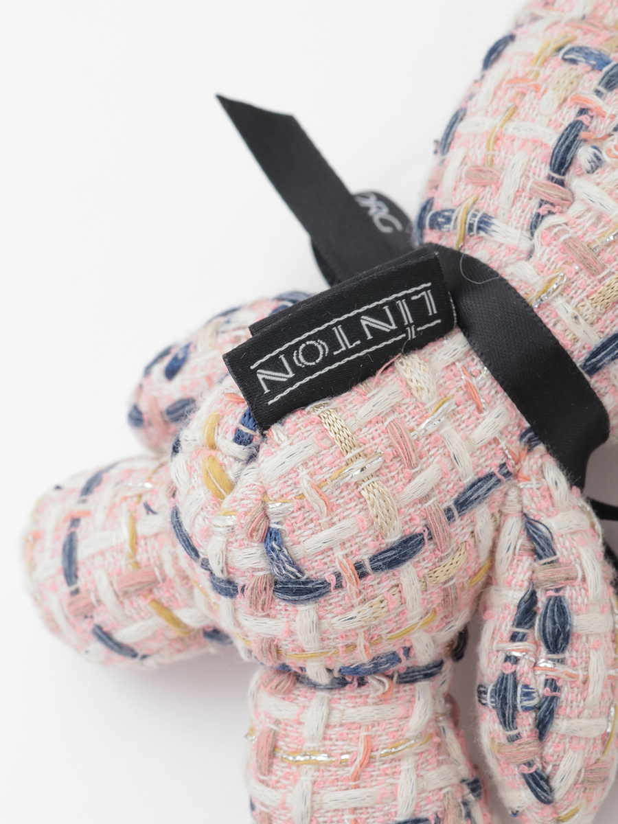 Selection of LINTONツイードうさぎチャーム 詳細画像 ピンク 5