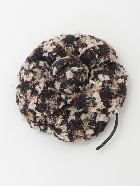 Selection of LINTONツイードカメリアコサージュ