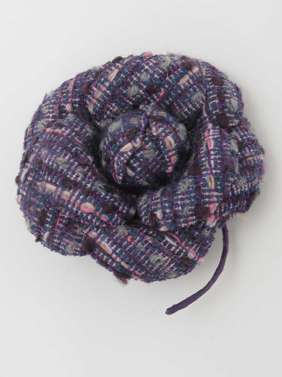 Selection of LINTONツイードカメリアコサージュ 詳細画像 ピンク 1