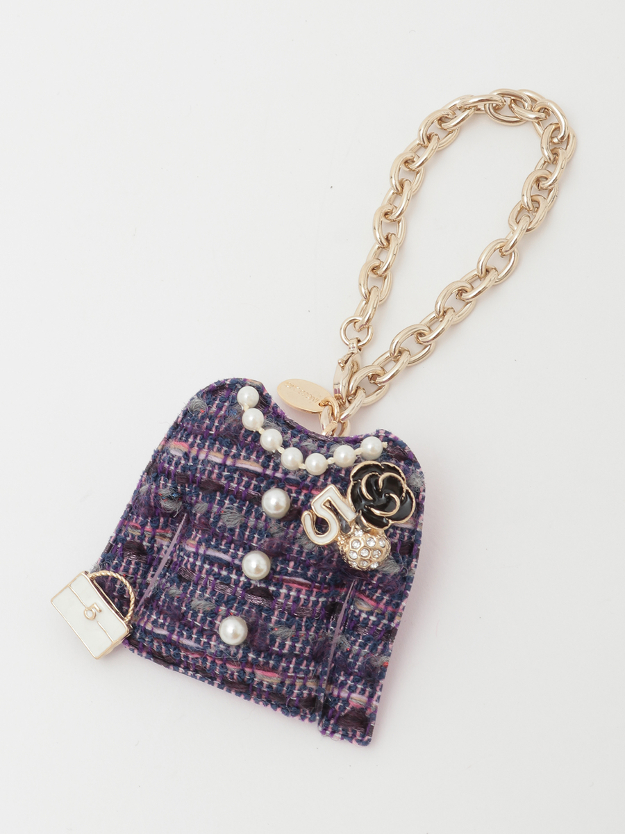 Selection of LINTONジャケットチャーム 詳細画像 パープル 1