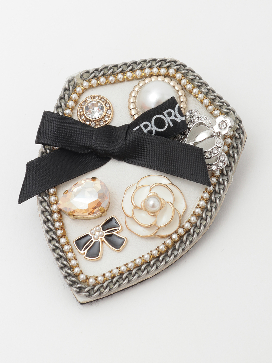 エンブレムブローチ 詳細画像 クロ 1