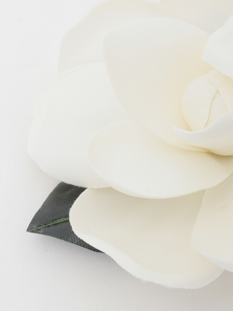 カメリアコサージュ 詳細画像 オフ 2