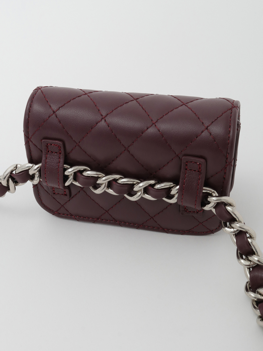 ラムレザーミニバック 詳細画像 ワイン 4