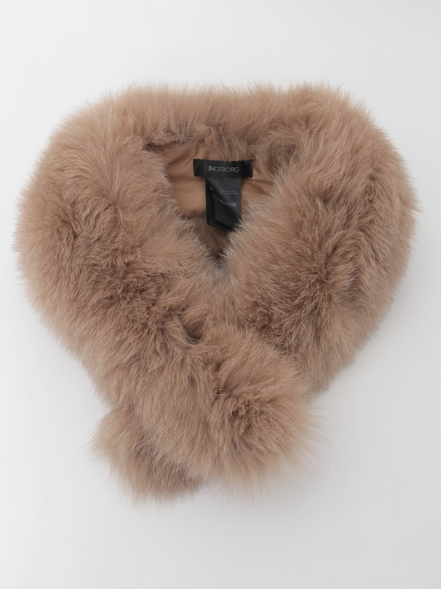 フォックスファーマフラー 詳細画像 クロ 1