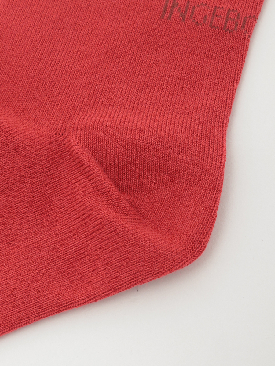 INGEBORGロゴ入りソックス 詳細画像 クロ 4