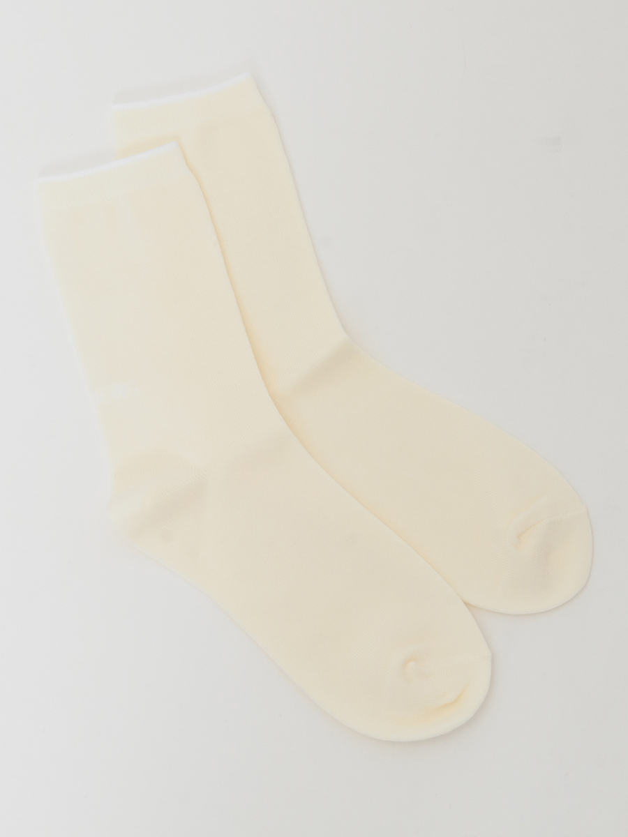 INGEBORGロゴ入りソックス 詳細画像 キナリ 1