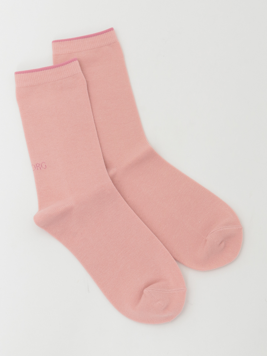 INGEBORGロゴ入りソックス 詳細画像 ピンク 1