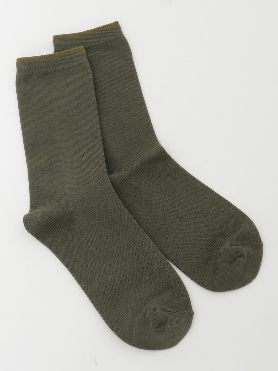 INGEBORGロゴ入りソックス 詳細画像 グリーン 1