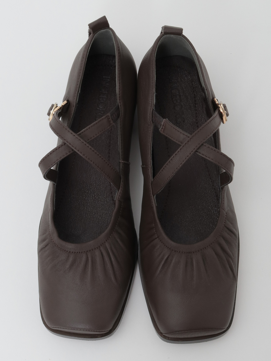 メリージェーンシューズ 詳細画像 ブラウン 2